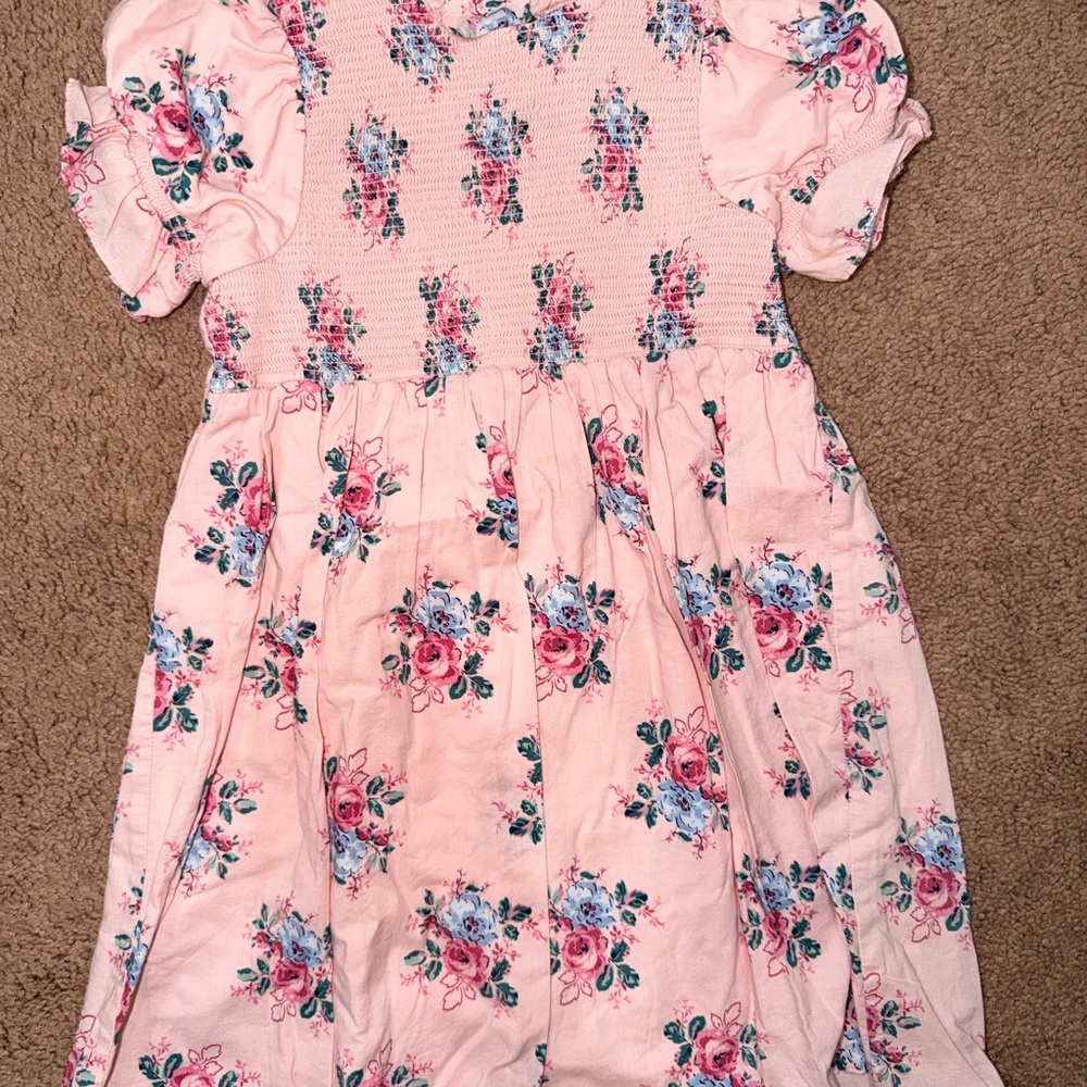 Janie and Jack Pink Floral Dress